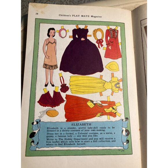 Childrens Play Mate Magazine June 1940 Birthday Issue Vintage Publication - Picture 4 of 16